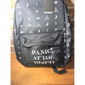 Rocksax Panic At The Disco Backpack - Death Of A Bachelor Lightweight Roomy NEW